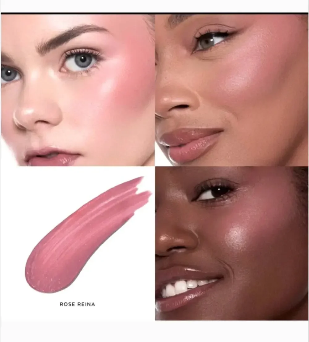 LUNAR BEAUTY Blush Moon Prism Liquid Blush Rose Reina NEW